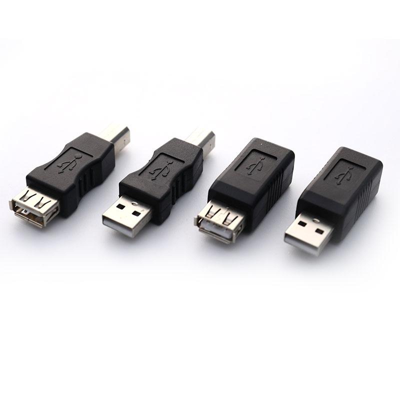 Usb 2.0 typ A samice na typ B samec tiskárny Adaptér skeneru Konektor převodníku