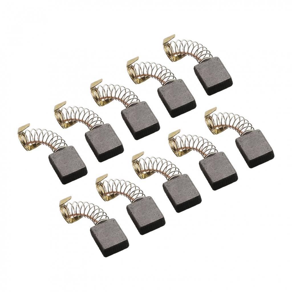 Kohlebürsten 10 Stück 6,5 mm x 13,5 mm x 19,3 mm Schwarz + Gold