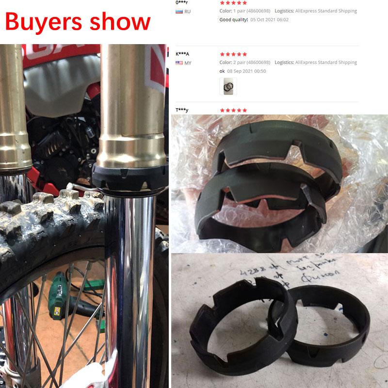 Motorcycle Front Shock Absorber Anti-wear Ring Fork Wear Sleeve Protection Fit For KTM SXF SX EXC XC SMR 125-690 Parts