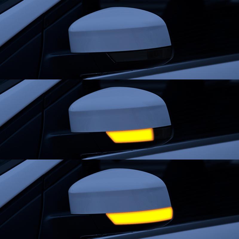 Water Blink Dynamic Flowing Side Mirror LED Turn Signal Light For Ford Focus 2 MK2 Focus 3 MK3 3.5 For Mondeo MK4 EU