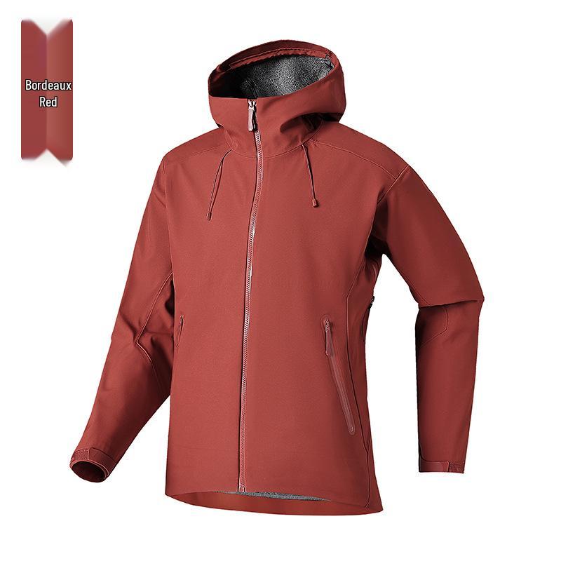 

Men s Waterproof Windproof Seam-Sealed Fleece Jacket for Outdoor Hiking and Trekking 4XL