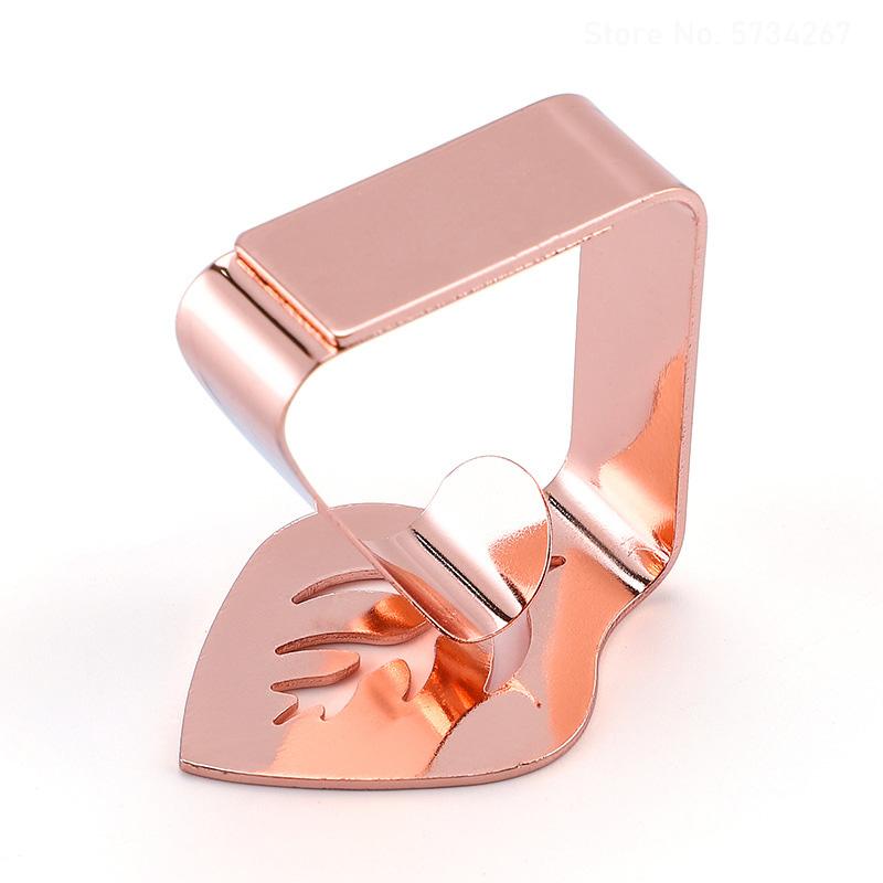 4PCS Stainless Steel Tablecloth Clips Silver Gold Leaf Butterfly Tablecloth Clamp Holder Table Clamps Picnic BBQ Wedding Decor