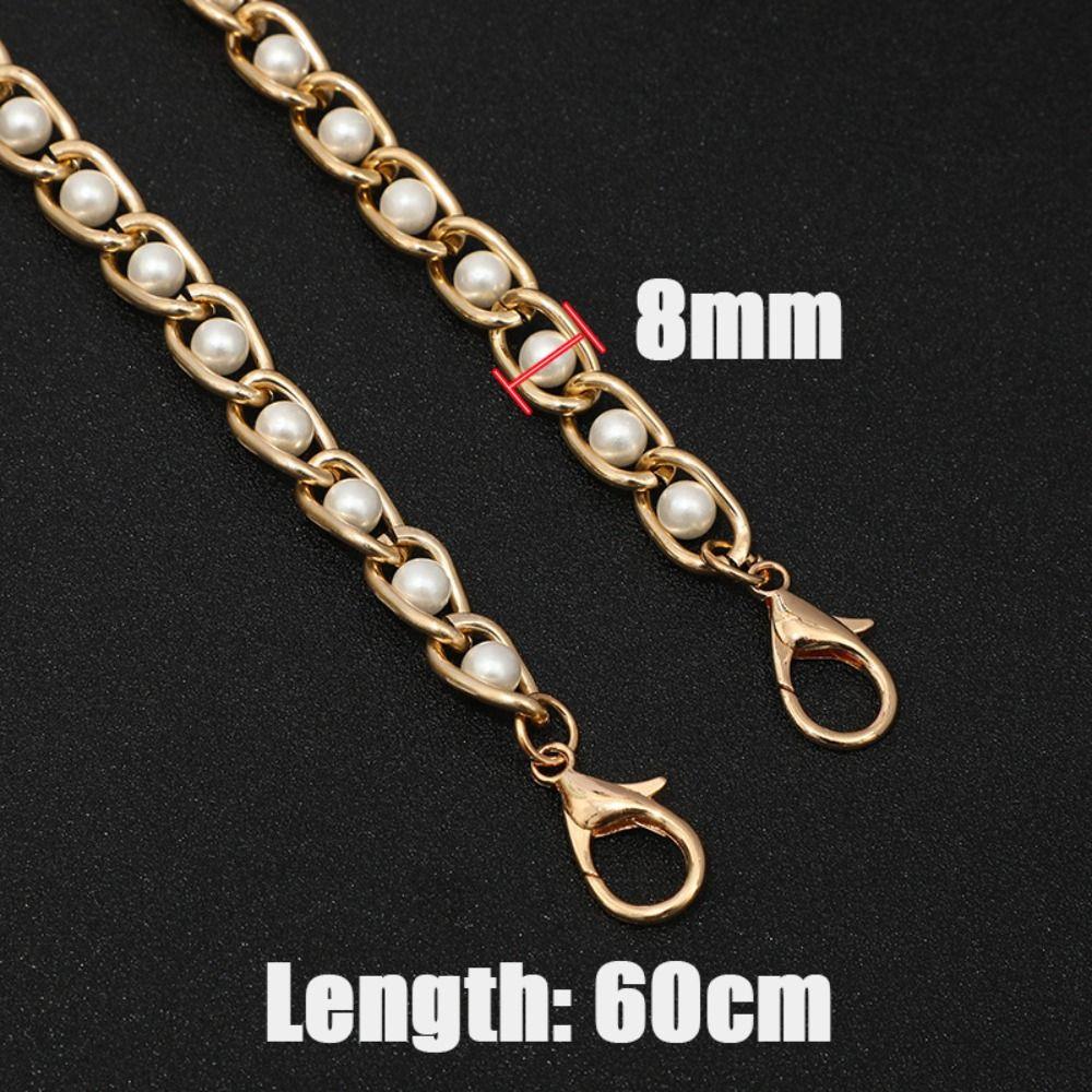 40/60/80/100/120cm Purse Bead Chain Strap for DIY Replacement Women Shoulder Crossbody Handbags Chain Bag Straps Hardware