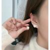 Leopard Diamond Studded Earrings, Round Earrings, Hot Selling, Highest Version On the Market, 925 Pure Silver Needle, Original Asian Gold Material