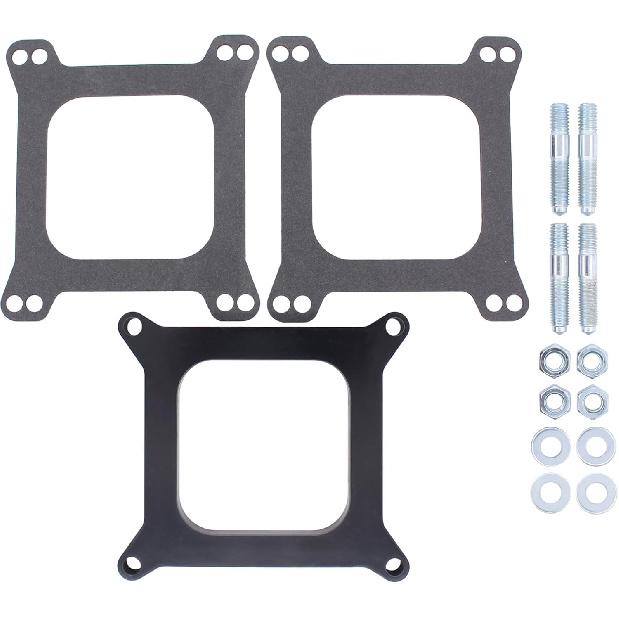 ApplianPar 1/2" Vergaser-Distanzstück-Adapter-Dichtungen für Holley Street Demon für Chevy 4BBL SBC BBC für Edelbrock Vergaser