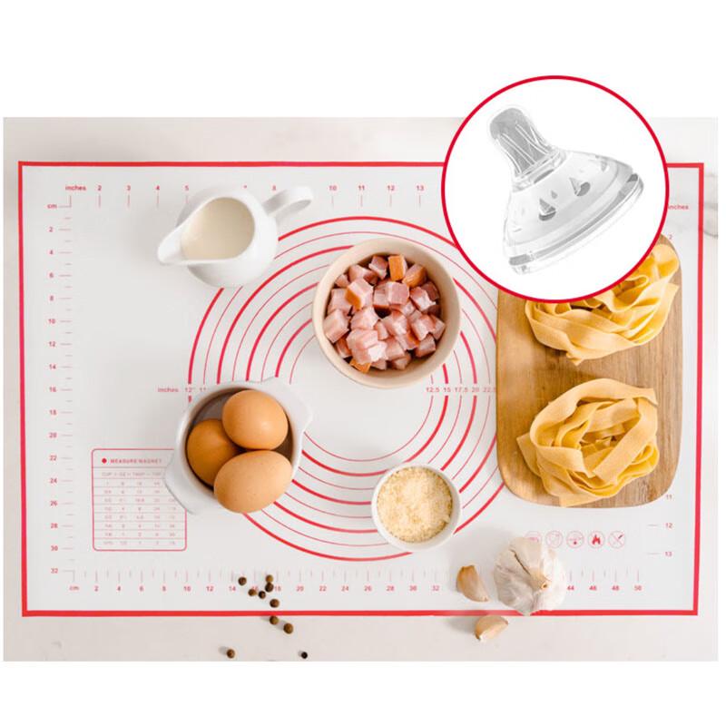 ZISIZ Large Silicone Kneading & Baking Mat