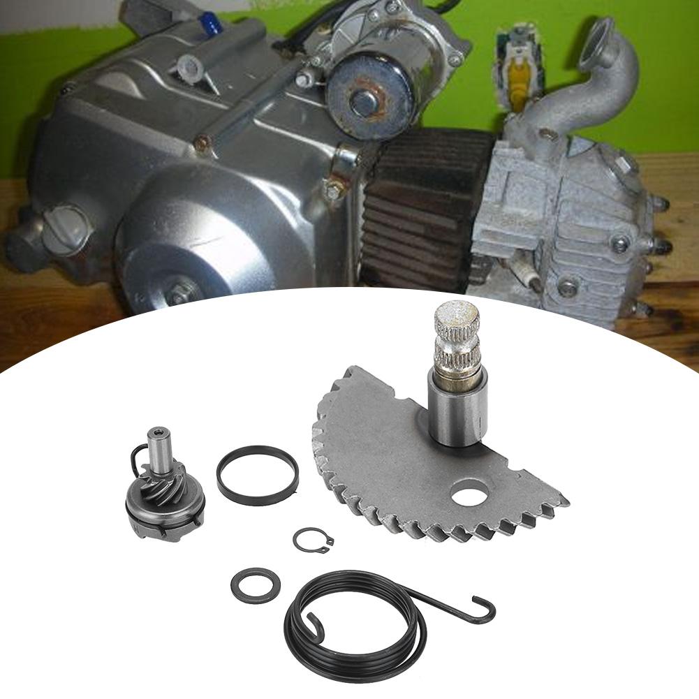 Aluminium Kick Start Welle Leerlauf Getriebe Montage Set für GY6 50CC 80CC 139QMB Roller Moped