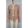 Women's Sparkly Sequin Long Sleeve Open Front Jacket Casual Versatile Party Evening Blazer Coat