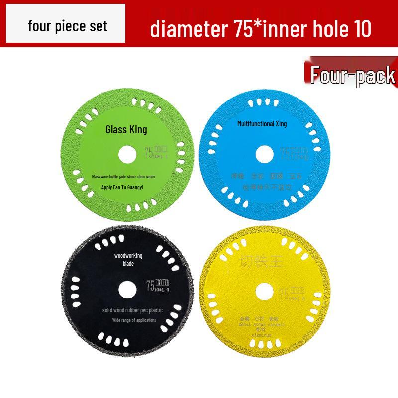 3-Inch Mini Angle Grinder Blade for Cutting Glass, Tile, Iron, and Wood