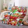 1Pc Christmas Duck Tales Compilation Blanket Soft And Comfortable Casual Warm Camping Travel Christmas Halloween Xmas Gift M924167