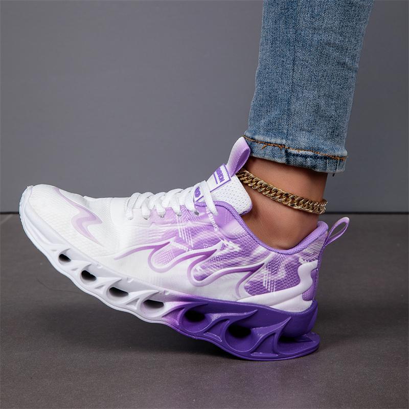 Fashion Purple Sneakers Men Women Designer Trainers Unisex Mesh Breathable Women's Sports Shoes Lightweight Men's Running Shoes