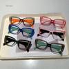 Vintage Anti Blue Light Optical Square Glasses Frame Women For Men Luxury Brand Designer Trend Myopia Eyeglasses Cartoon