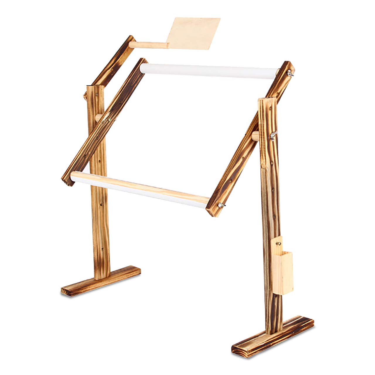 

Felimore Embroidery Hoop, Square, Assembled, Pine Wood, 360-Degree Rotation, Square (Natural Wood)