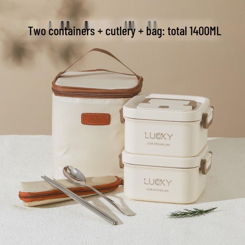 HeBaifu Stainless Steel Insulated Lunch Box Set