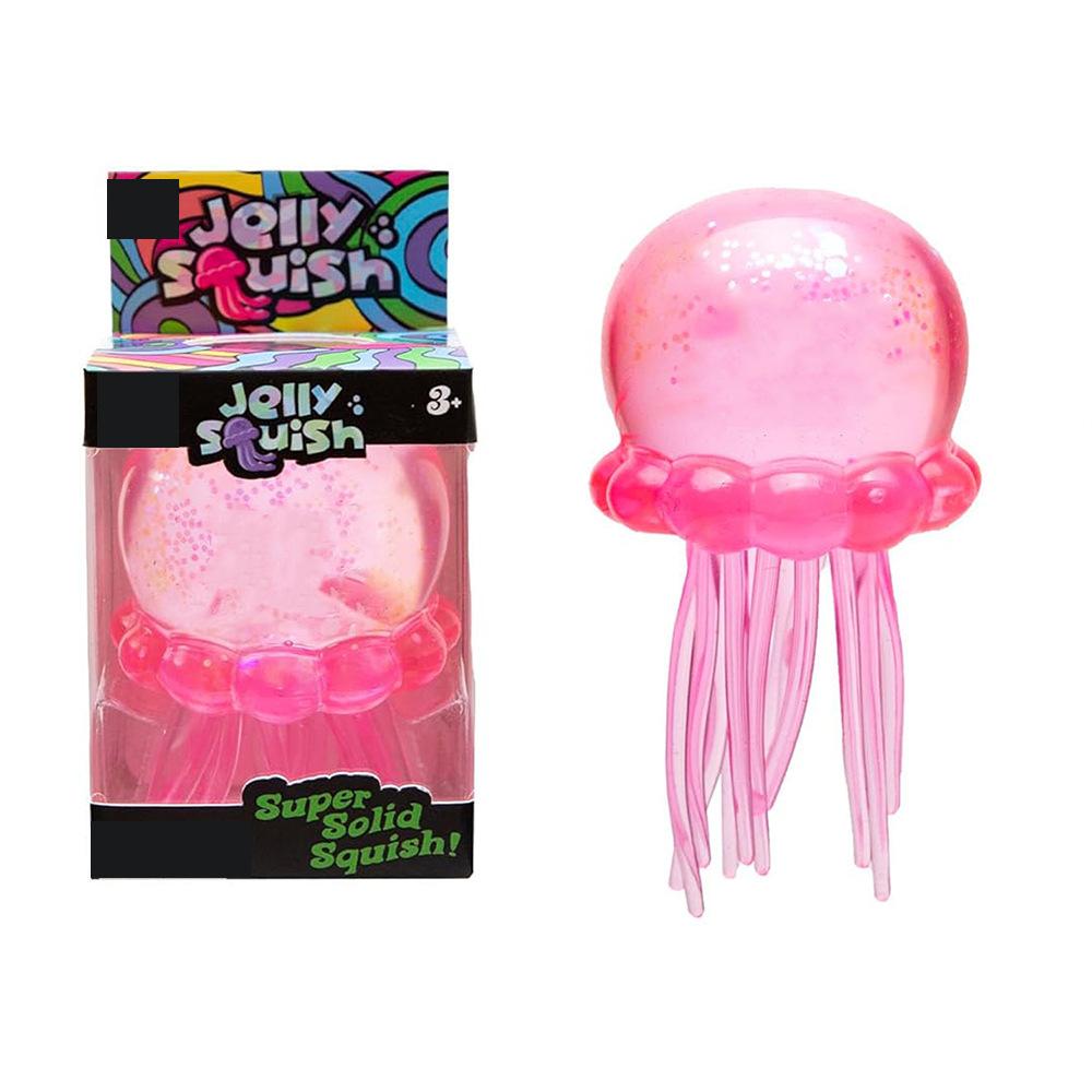 2027 New Pinch Candy Jellyfish Flow Pattern Cube Slow Rebound Stress Relief Maltose Pinch Stress Relief Toy Children s Gift