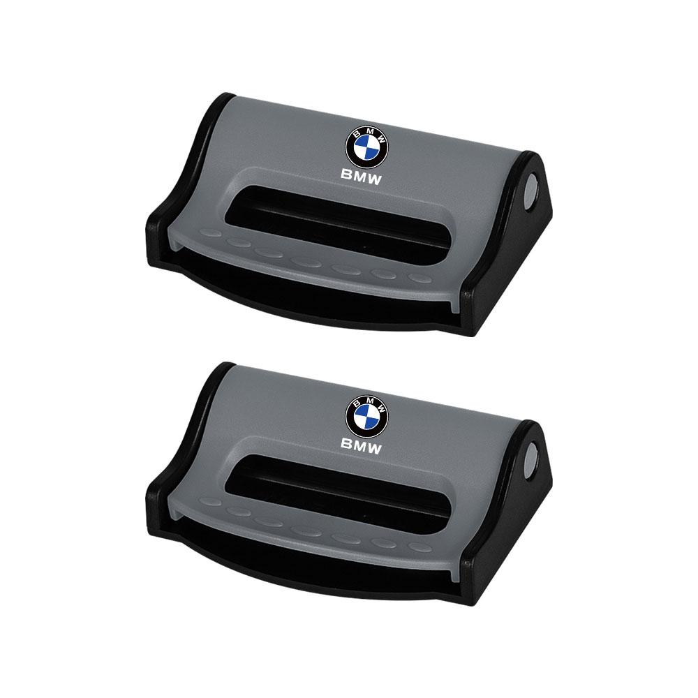 Car Safety Seat Belt Buckle Clip Seatbelt Stopper Adjuster Clip To Relax Shoulder Neck Car Strap Clips Car Accessories For BMW
