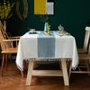 Waterproof Tablecloth With Tassels Christmas Party Decor Home Textile Table Cover Ins Style