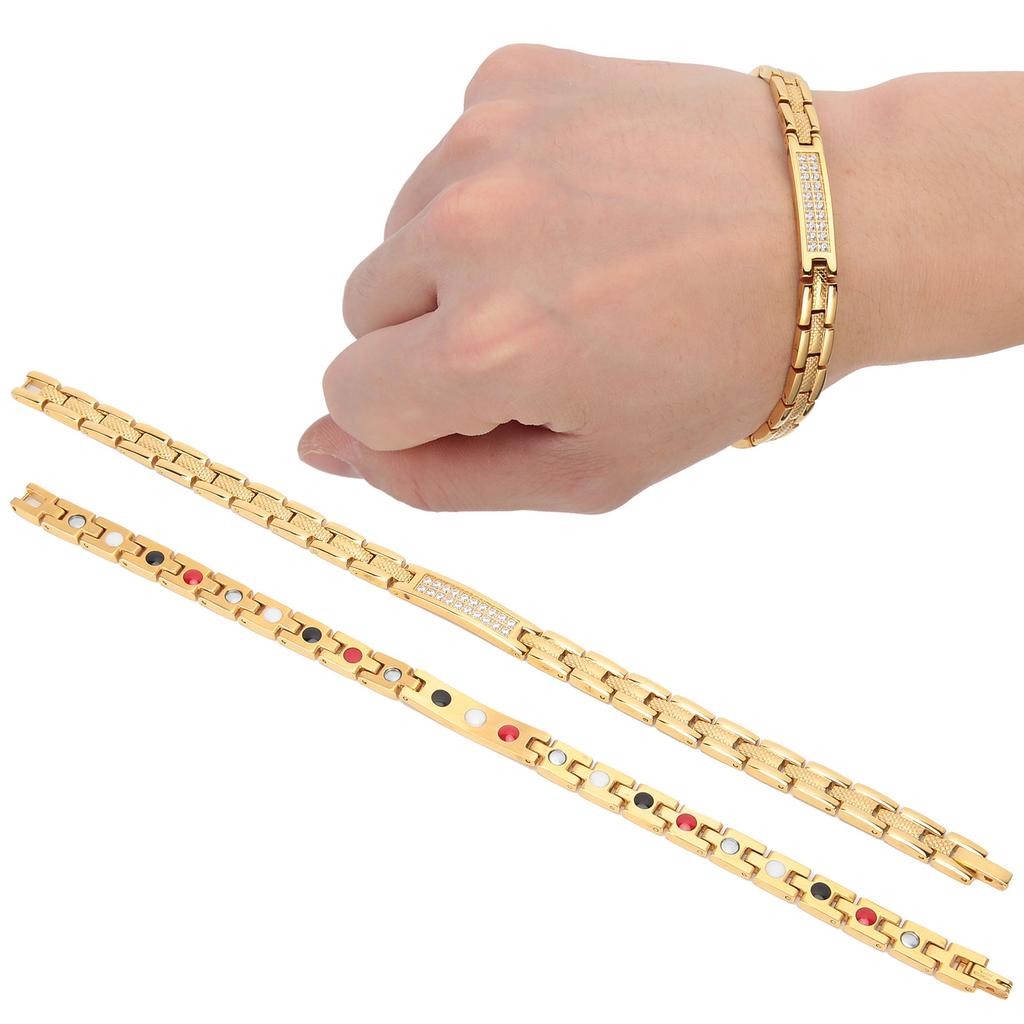 Magnetic Therapy Bracelet Women Elegant Bracelet for Pain Relief Fatigue Muscle Tension
