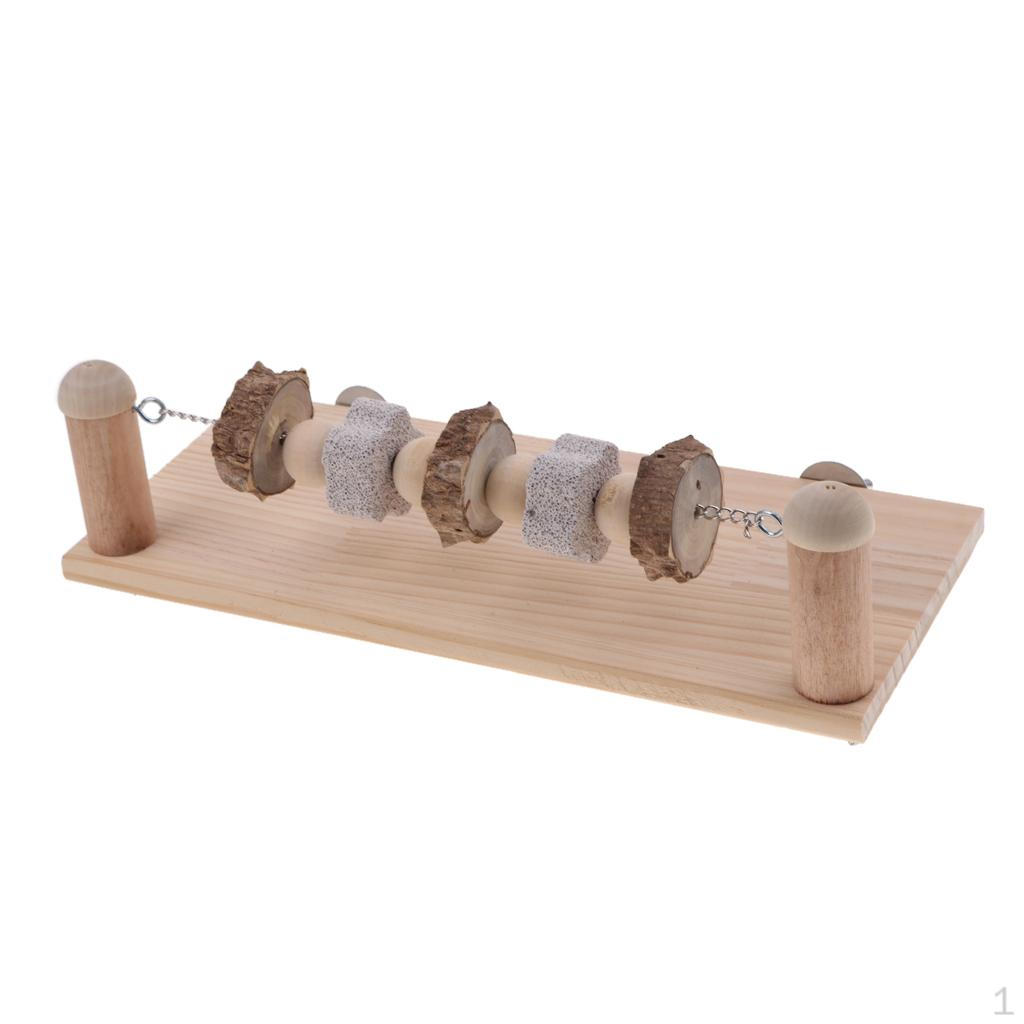 Wooden Chew Toy Hamster Rat Chinchilla Grinding