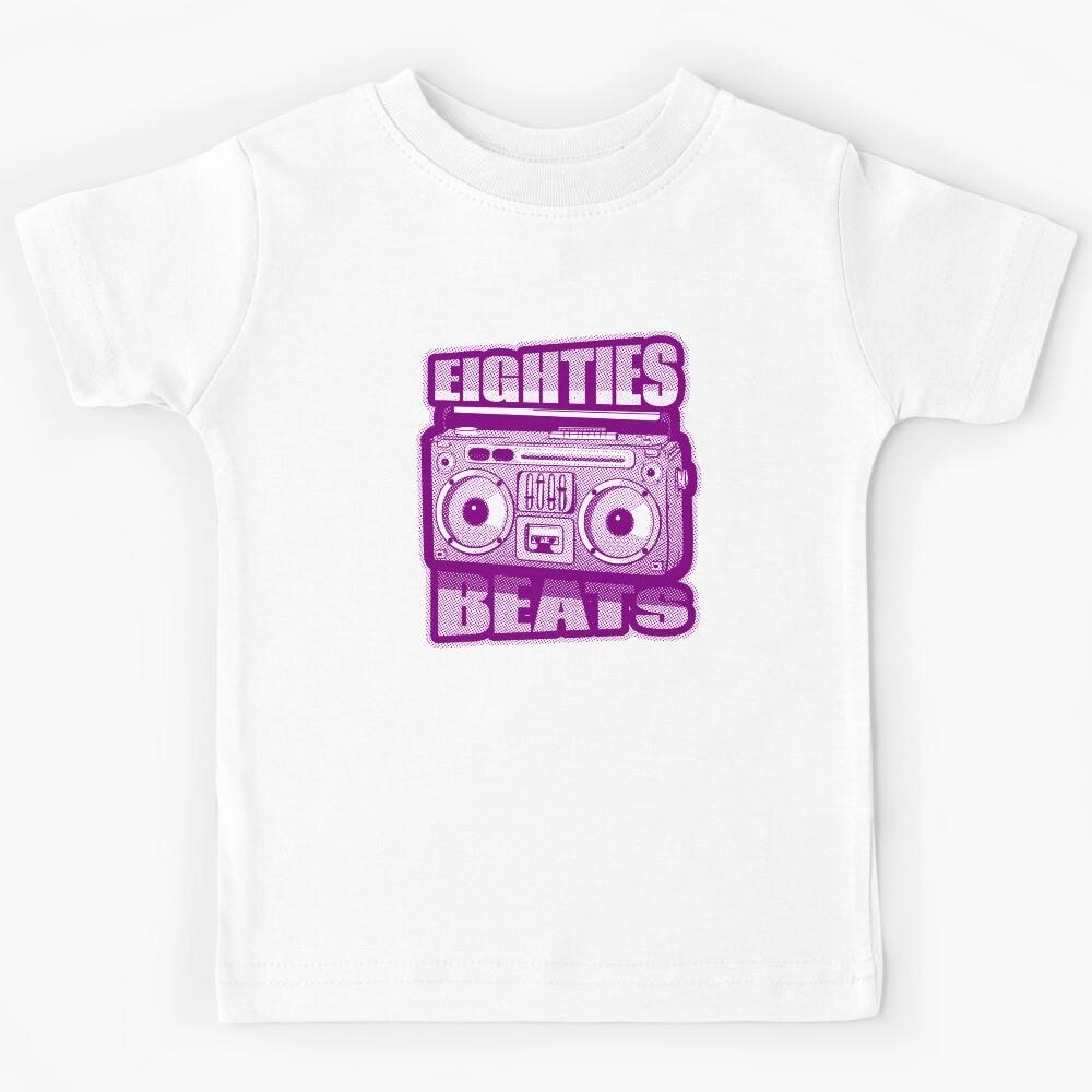Eighties Music Stereo Kids T-Shirt 130