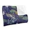 JQ Licensing Jl-Jp-Jq Seidige Tiki-Blume Angeln Superweiche Decke