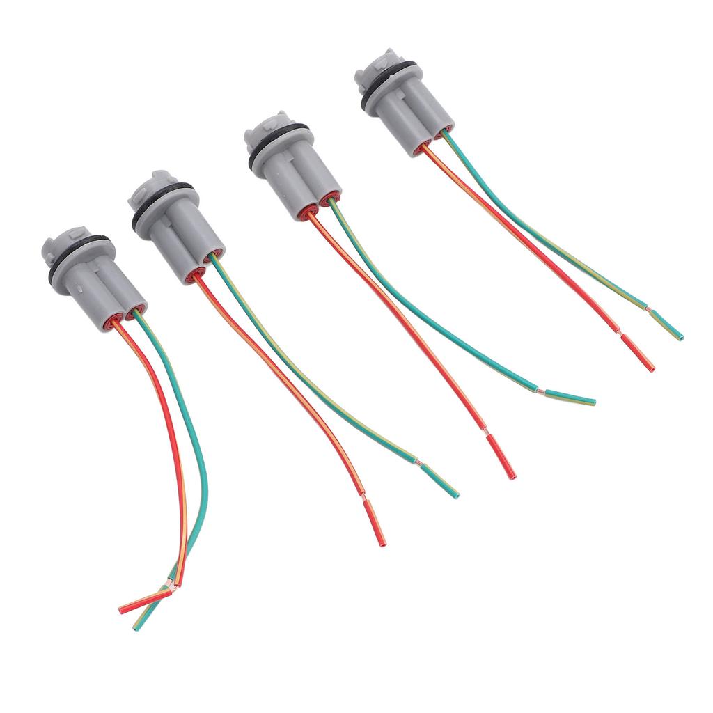 4Pcs Bulb Socket Wiring Harness Socket Connector for Wedge Base 901 902 904 906 908 909 912 914 915 916 917 918 920 921
