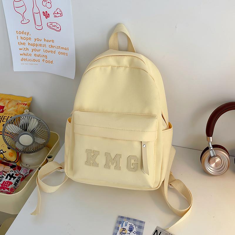 Backpack girl travel spring outing backpack simple leisure travel bag primary school students study small schoolbag