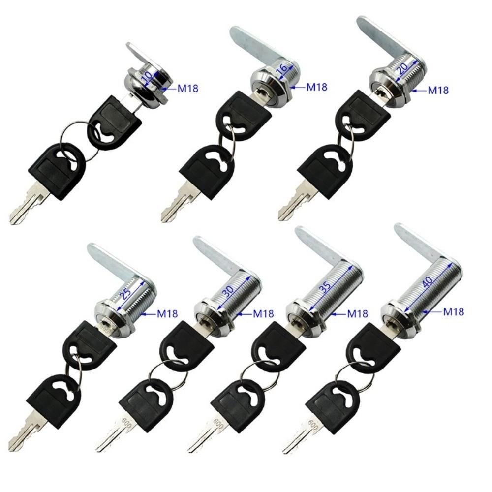 16/20/25/30mm Cam Lock Metal Cabinet Door Lock Practical Drawer Lock Drawer