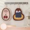 Super Soft Hand Towel Thickened Coral Fleece Washing Hands Cloth Kitchen Bathroom Use Cute Handkerchief Rag Water Absorbing