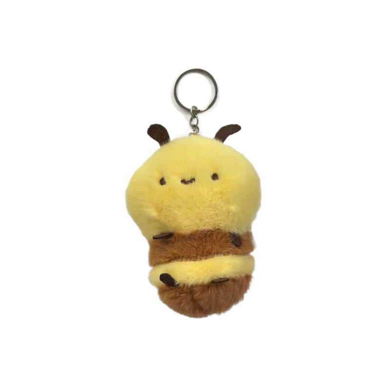Cute Bee Pendant Plush Toy - Blind Box 4-Inch Keychain Doll