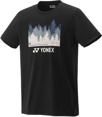 Short Sleeve Unidry Black O [Yonex] T-Shirt (Fit Style) (007)