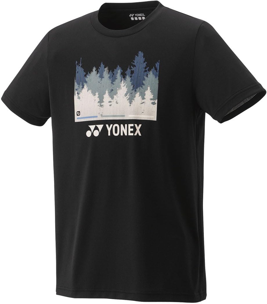 

Short Sleeve Shirt Black O [YONEX] Uni-Dry T-Shirt (Fit Style) (007)
