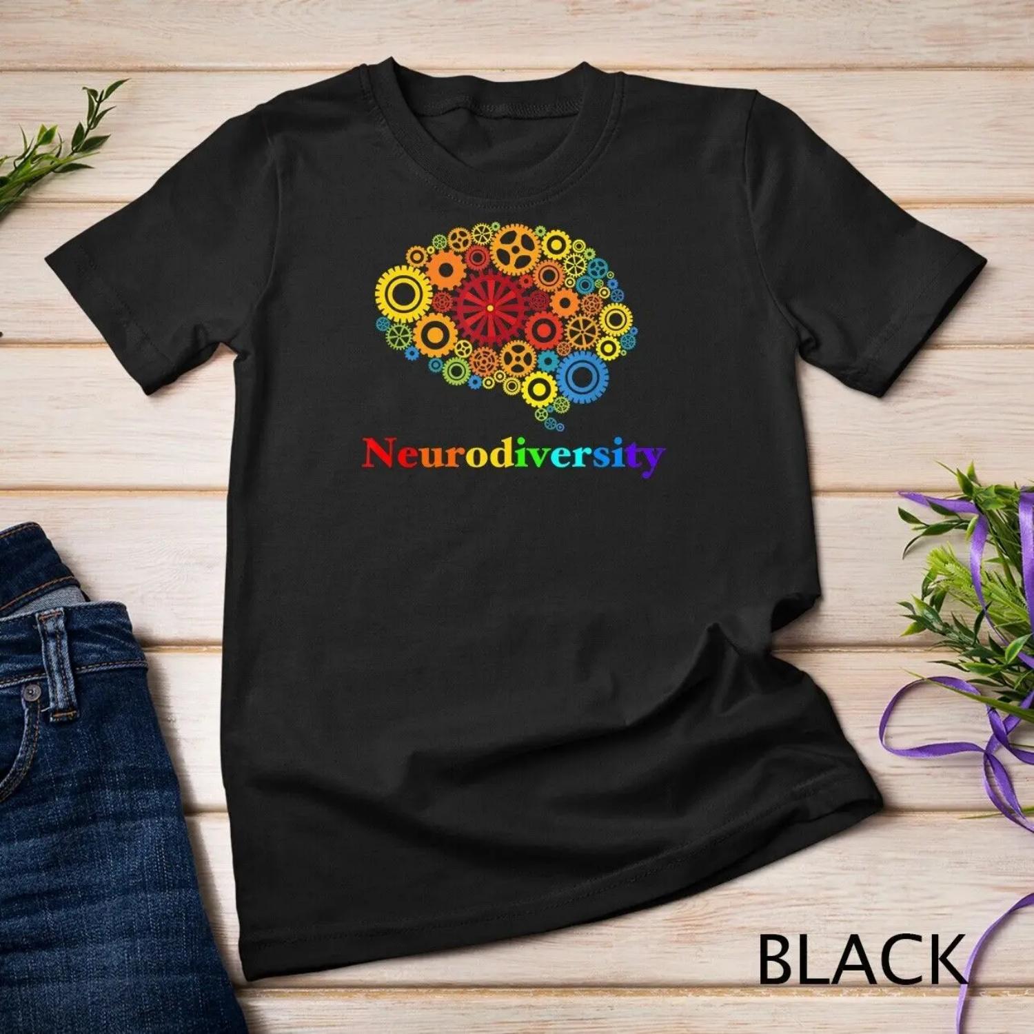 

Neurodiversity Geek Clothing T Shirt S чёрный