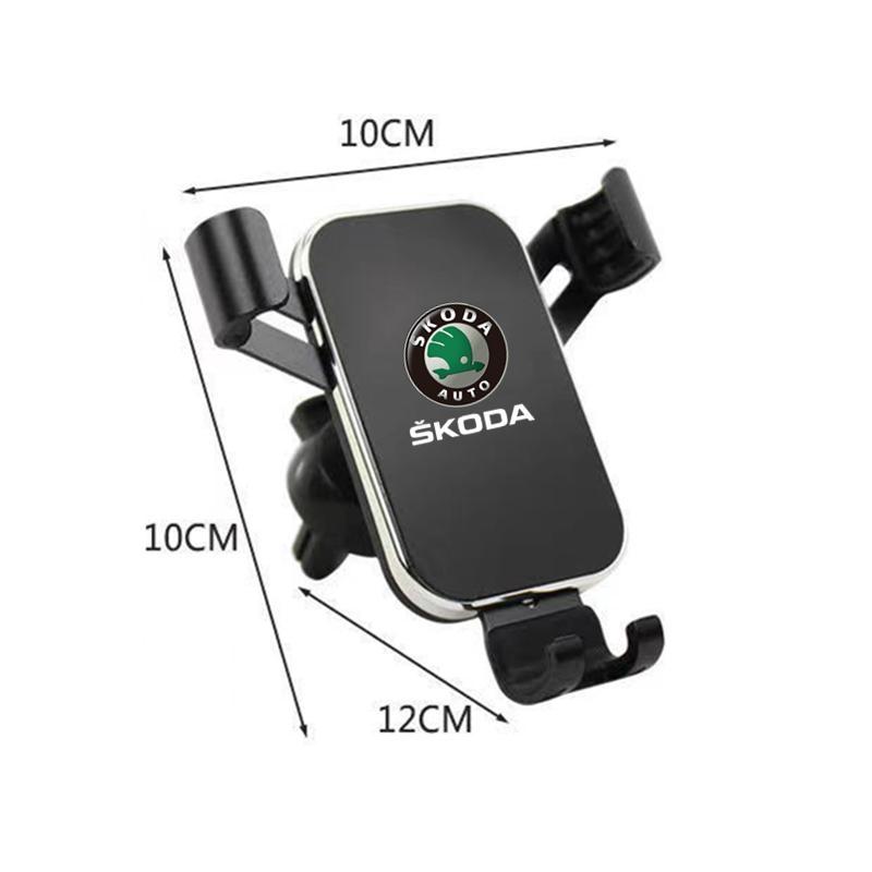 dclaq2 Car Phone Holder Stand Gravity Sensor Universal For Skoda octavia 2 a7 a5 rapid fabia yeti superb SCALA citigo virs Accessories