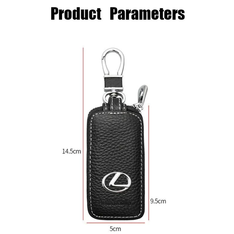 1 Stück Auto-Logo Leder Metall Auto Schlüsselabdeckung Hülle für Lexus GX460 NX300 GS400 GX470 RX450 IS250 ES330 ES350 GS300 Auto Zubehör