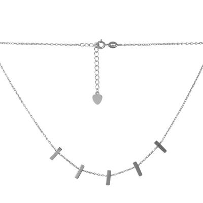 Silver Necklace Without Stones (2068341)