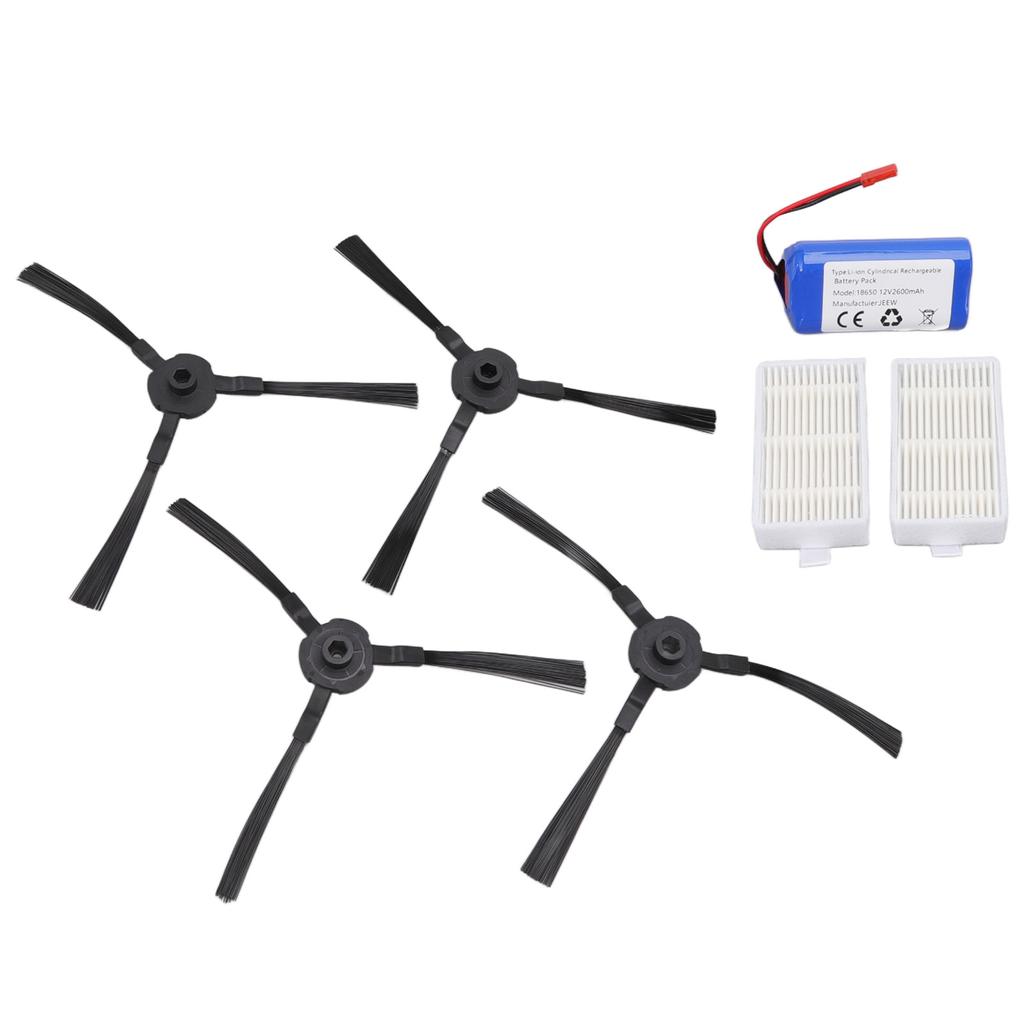 18650 2600mAh Lithium Ion Battery with Side Brush Filter for ILIFE for CEN250 Vacuum Cleaner