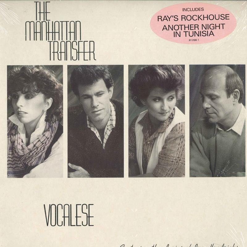 

LP Record MANHATTAN TRANSFER - Vocalese 812661 Atlantic 1985 US Jazz Used
