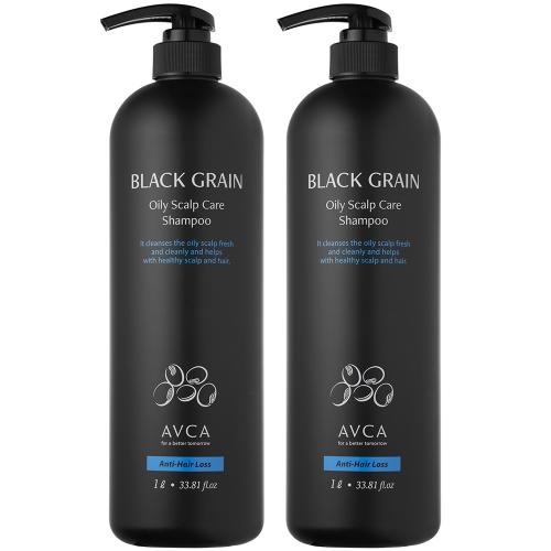 Heukgok Oily Scalp Care Mildly Acidic Hair Loss Relief Shampoo 1000ml (2 bottles)