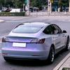 Platinum Grey Purple Car Wrap Sticker Vinyl Film Color Change PET Bubble Free Film PVC Decal Car Accessories Interior Exterior