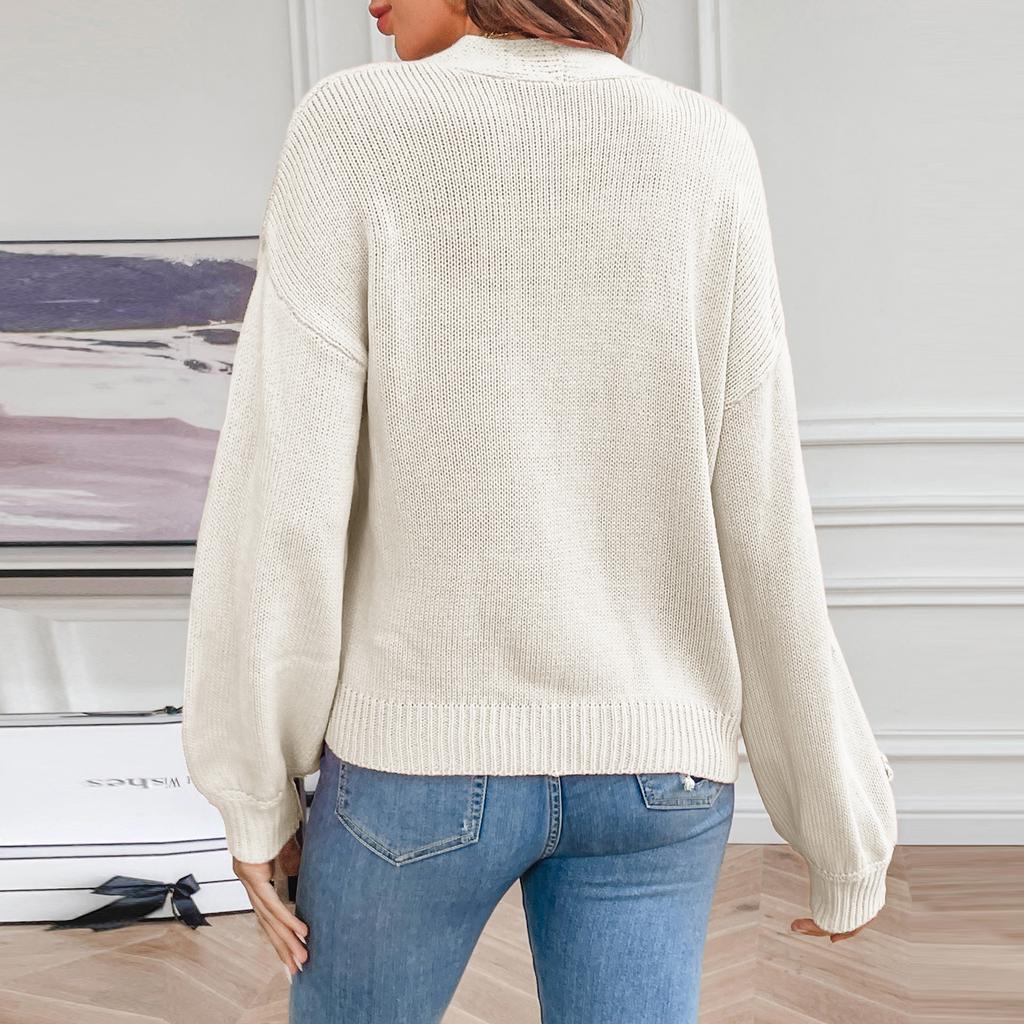 Women's T-Shirt Vintage Floral Print Round Neck Loose Long Sleeve Mid-Length Thumb Leak Top
