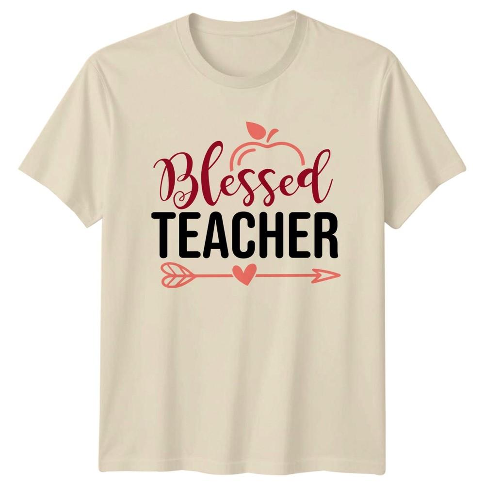Blessed Teacher Unisexs TShirt Teacher Appreciation Education Gift For Her