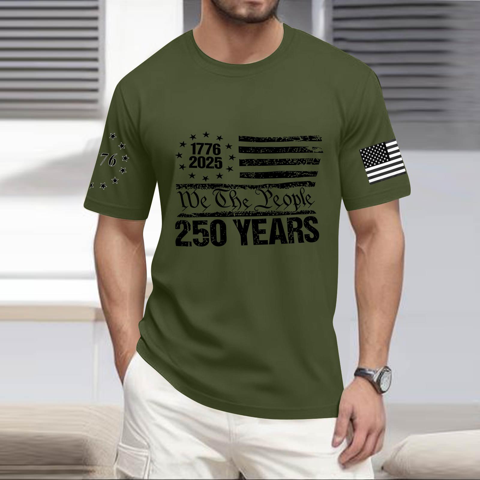 

Men s Casual Round Neck Lightweight Short-Sleeve Top L