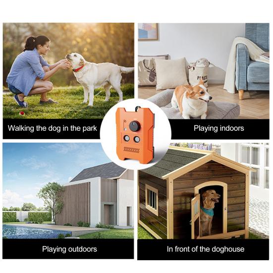 Anti Barking Device for Dogs Ultrasonic Dog Bark Deterrent Silencer Rechargeable Dog