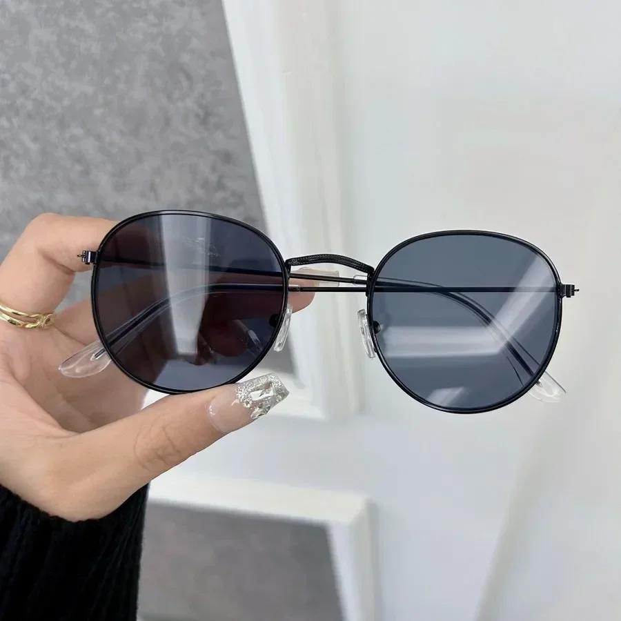 Casual Retro Cat Eye Sunglasses Women Men Vintage Square Female Male Glasses Small Frame Fashion