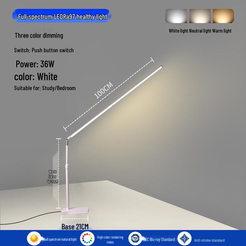 Smart LED Desk Lamp for Kids - Eye Protection, Student Reading & Writing Light