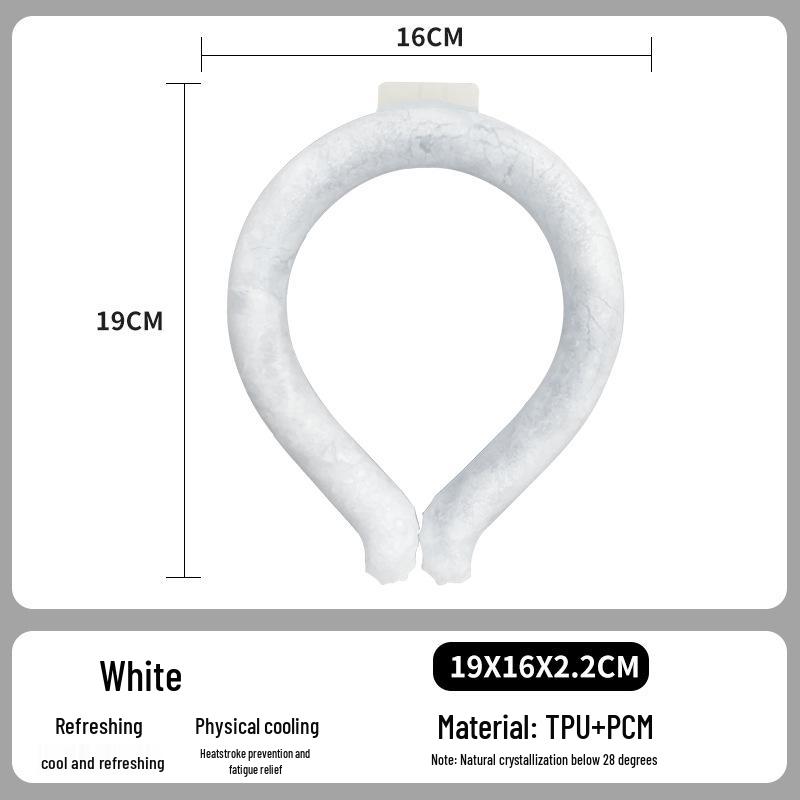 Summer Cooling Ice Neck Ring Choker - Heat Relief and Cool Comfort