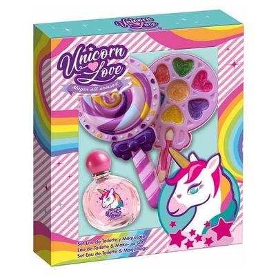 Eau My Unicorn Geschenkset Eau De Toilette (Sommerzeit) 50 ml + Lidschattenpalette