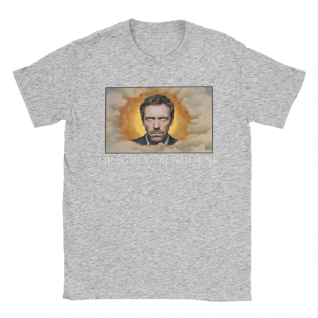 Dr Gregory House Vintage 2000s TV Show Doctor TShirt Beach  Cotton T Shirts For Adult Harajuku Print Tee Shirt  Clothing
