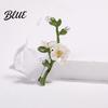 Sweater Brooch Pin Versatile Botanical Leaf Design with Glossy Fade-Resistant
